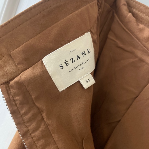 Sezane meliora skirt size 2 - Picture 3 of 3